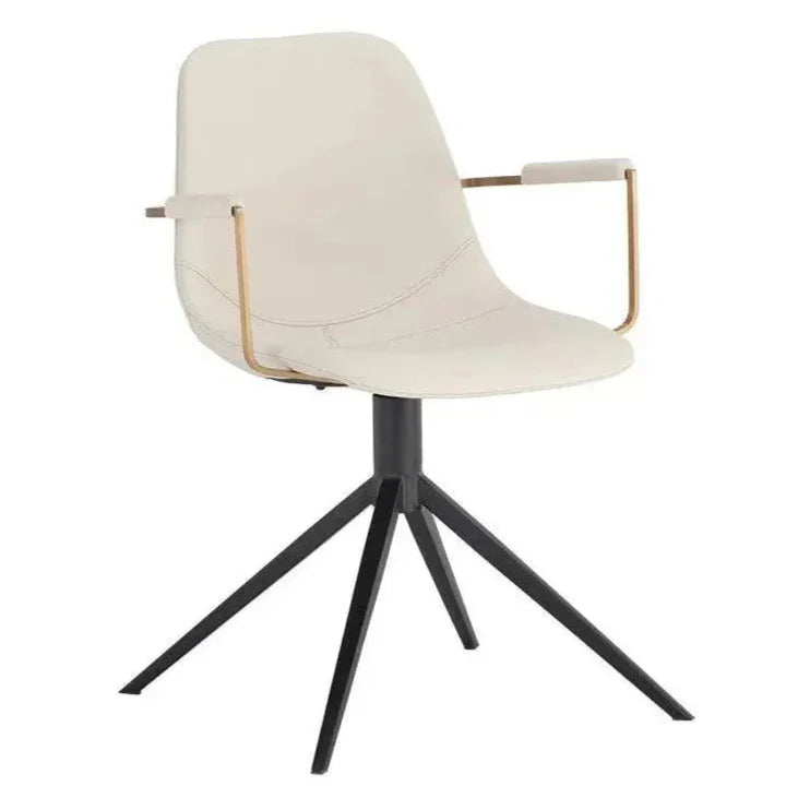 Cassius Swivel Dining Armchair - LOOMLAN - SUNPAN - Dining Chairs