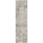 Cassiva Brown Washable Indoor-Outdoor Rug-Outdoor Rugs-LOOMLAN Rugs-2'3" x 7'6"-LOOMLAN
