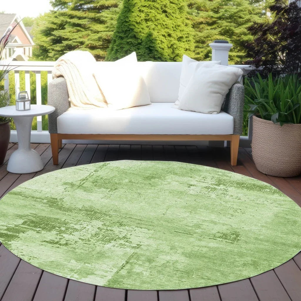 Cassiva Green Washable Indoor-Outdoor Rug-Outdoor Rugs-LOOMLAN Rugs-LOOMLAN