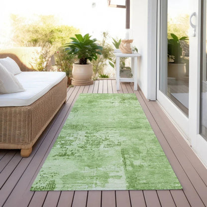 Cassiva Green Washable Indoor-Outdoor Rug-Outdoor Rugs-LOOMLAN Rugs-LOOMLAN