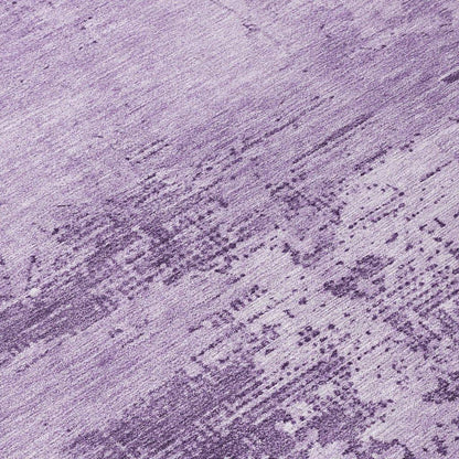 Cassiva Purple Washable Indoor-Outdoor Rug-Outdoor Rugs-LOOMLAN Rugs-LOOMLAN