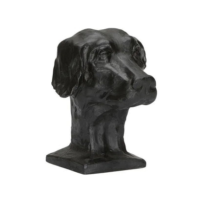 Cast Composite Crafted Dog Sculpture - LOOMLAN - Chelsea House - Statues & Sculptures