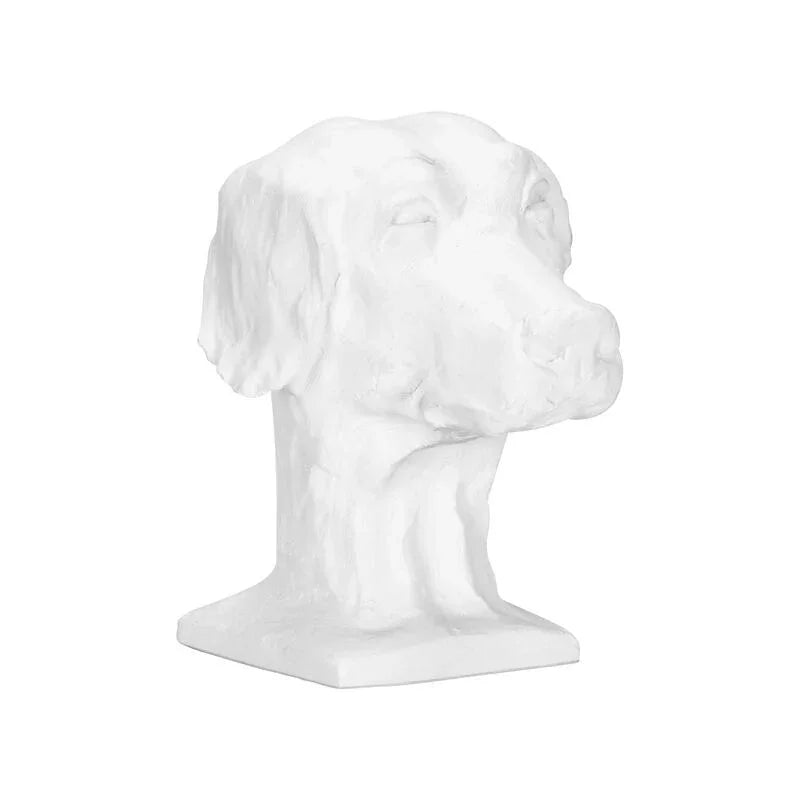 Cast Composite Crafted Dog Sculpture - LOOMLAN - Chelsea House - Statues & Sculptures