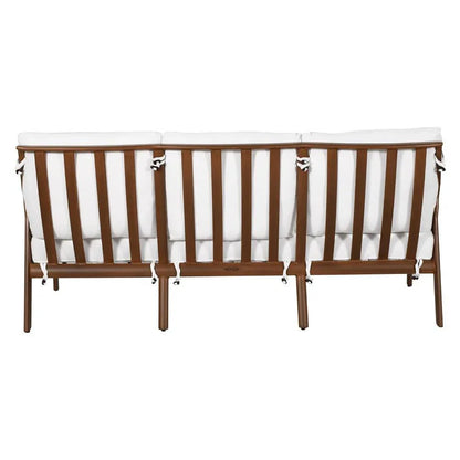 Castelle Berkeley Crescent Curved Outdoor Couch Deep - LOOMLAN - Castelle - Outdoor Sofas & Loveseats