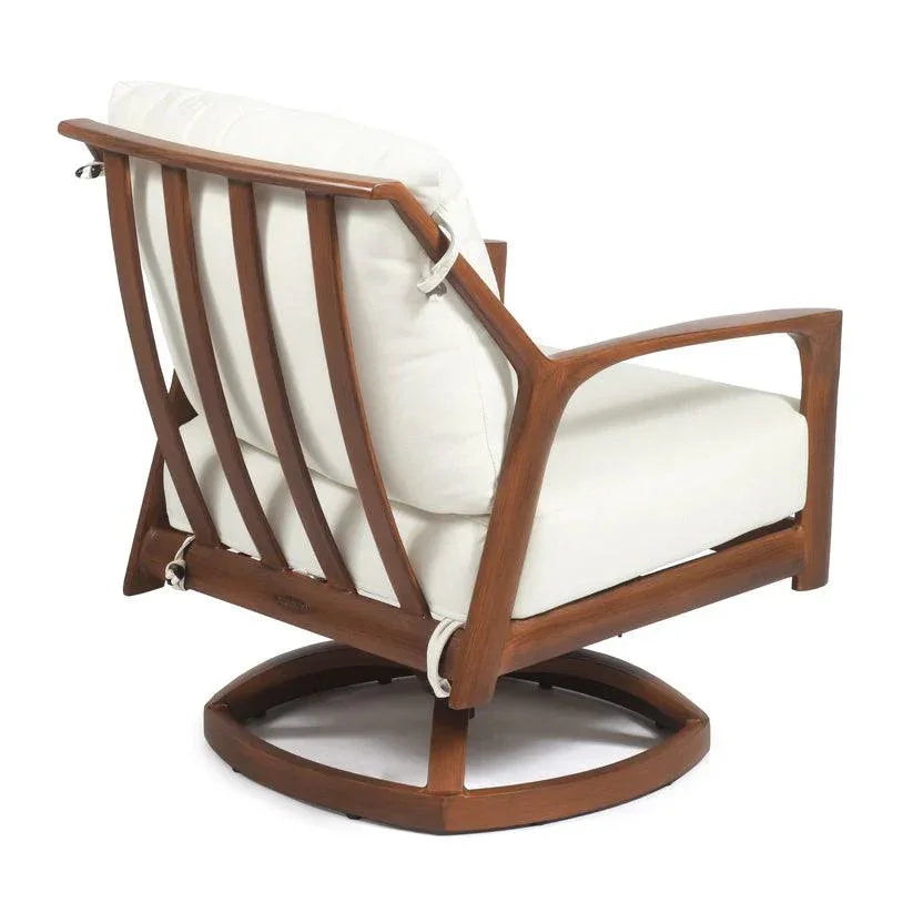 Castelle Berkeley Lounge Outdoor Swivel Chair Made USA-Outdoor Lounge Chairs-Castelle-LOOMLAN