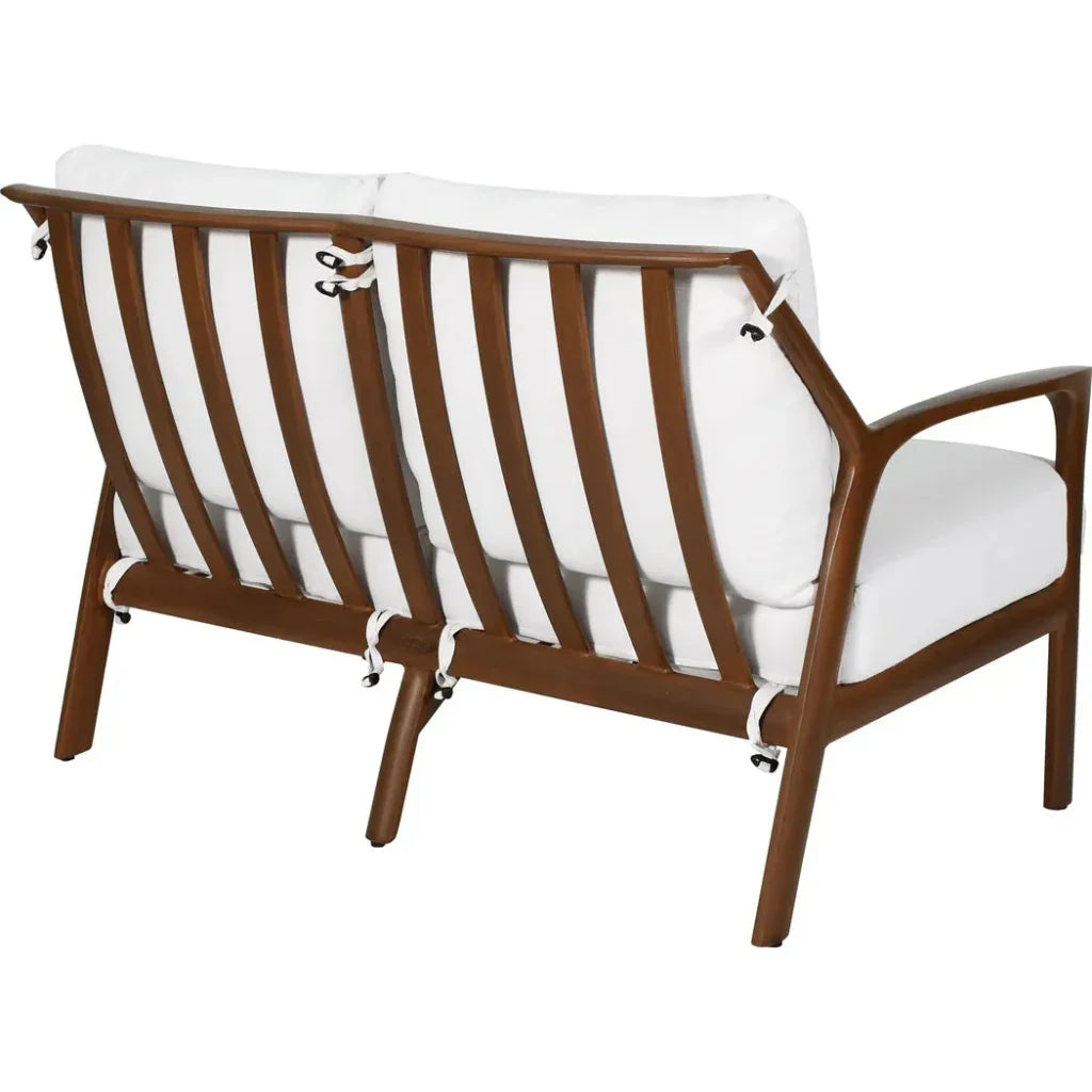 Castelle Berkeley Outdoor Loveseat - LOOMLAN - Castelle - Outdoor Sofas & Loveseats