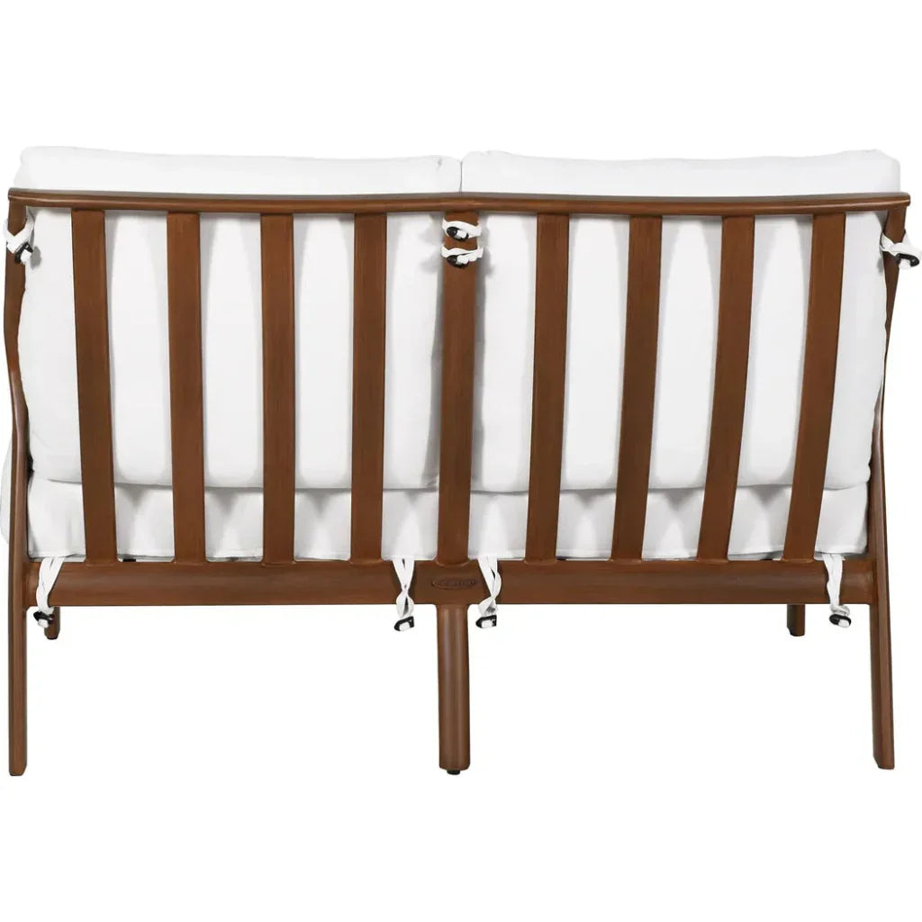 Castelle Berkeley Outdoor Loveseat - LOOMLAN - Castelle - Outdoor Sofas & Loveseats