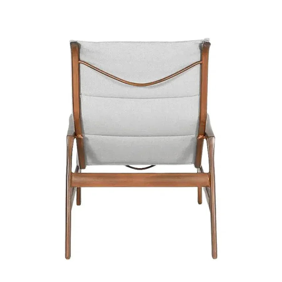 Castelle Berkeley Padded Sling Lounge Chair-Outdoor Lounge Chairs-Castelle-LOOMLAN