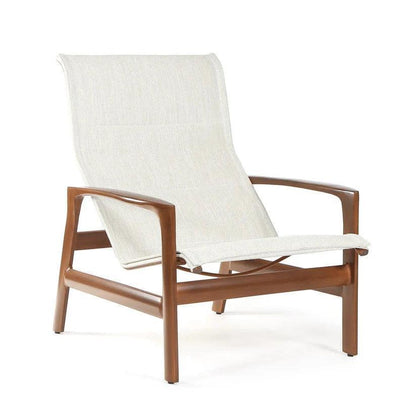 Castelle Berkeley Padded Sling Lounge Chair-Outdoor Lounge Chairs-Castelle-LOOMLAN