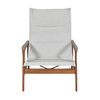 Castelle Berkeley Padded Sling Lounge Chair-Outdoor Lounge Chairs-Castelle-LOOMLAN