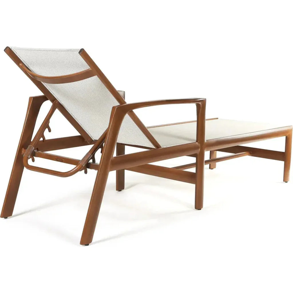 Castelle Berkeley Sling Chaise Sunlounger-Outdoor Cabanas & Loungers-Castelle-LOOMLAN