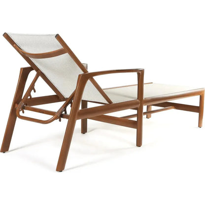 Castelle Berkeley Sling Chaise Sunlounger-Outdoor Cabanas & Loungers-Castelle-LOOMLAN