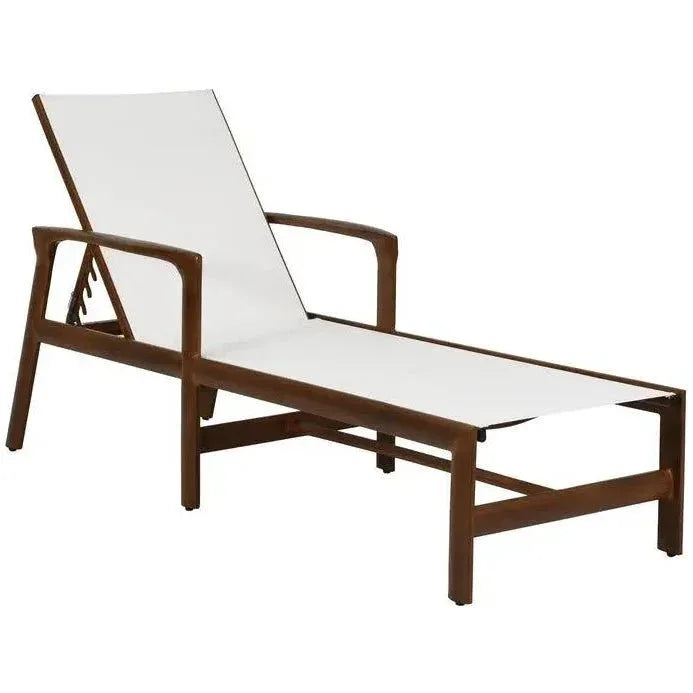 Castelle Berkeley Sling Chaise Sunlounger-Outdoor Cabanas & Loungers-Castelle-LOOMLAN