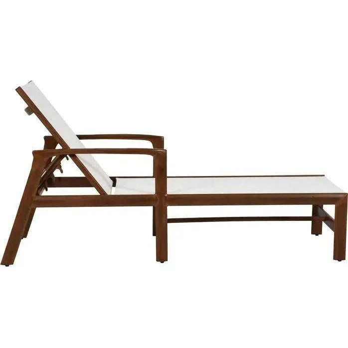 Castelle Berkeley Sling Chaise Sunlounger-Outdoor Cabanas & Loungers-Castelle-LOOMLAN