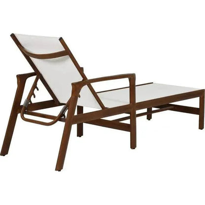 Castelle Berkeley Sling Chaise Sunlounger-Outdoor Cabanas & Loungers-Castelle-LOOMLAN