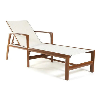 Castelle Berkeley Sling Chaise Sunlounger-Outdoor Cabanas & Loungers-Castelle-LOOMLAN
