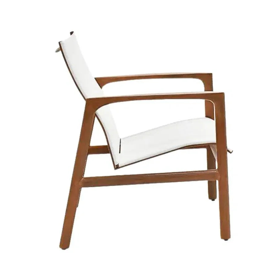 Castelle Berkeley Sling Dining Chair-Outdoor Dining Chairs-Castelle-LOOMLAN