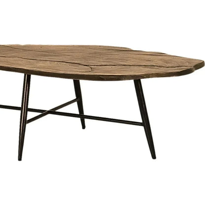 Castelle Natures Wood Coffee Table-Outdoor Coffee Tables-Castelle-LOOMLAN