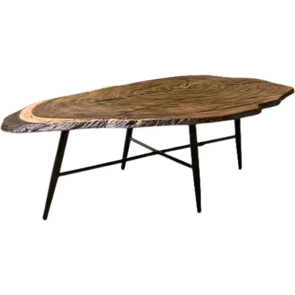 Castelle Natures Wood Coffee Table-Outdoor Coffee Tables-Castelle-LOOMLAN
