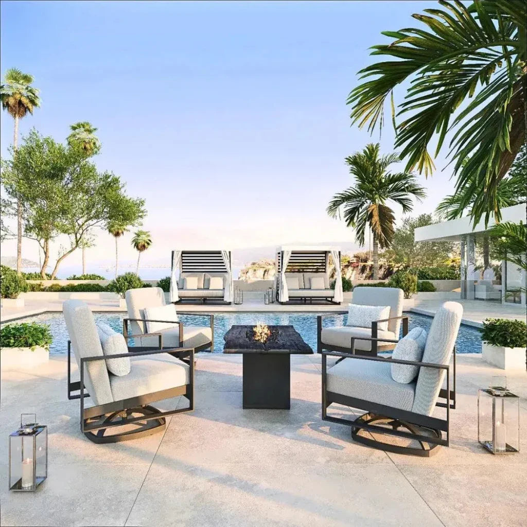 Castelle Natures Wood Side Table - LOOMLAN - Castelle - Outdoor Side Tables