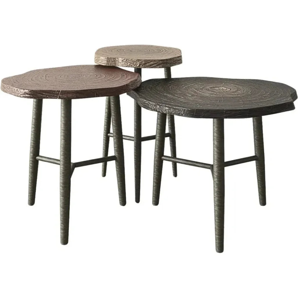 Castelle Natures Wood Side Table - LOOMLAN - Castelle - Outdoor Side Tables