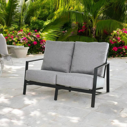Castelle Prism Loveseat Deep Made in USA - LOOMLAN - Castelle - Outdoor Sofas & Loveseats
