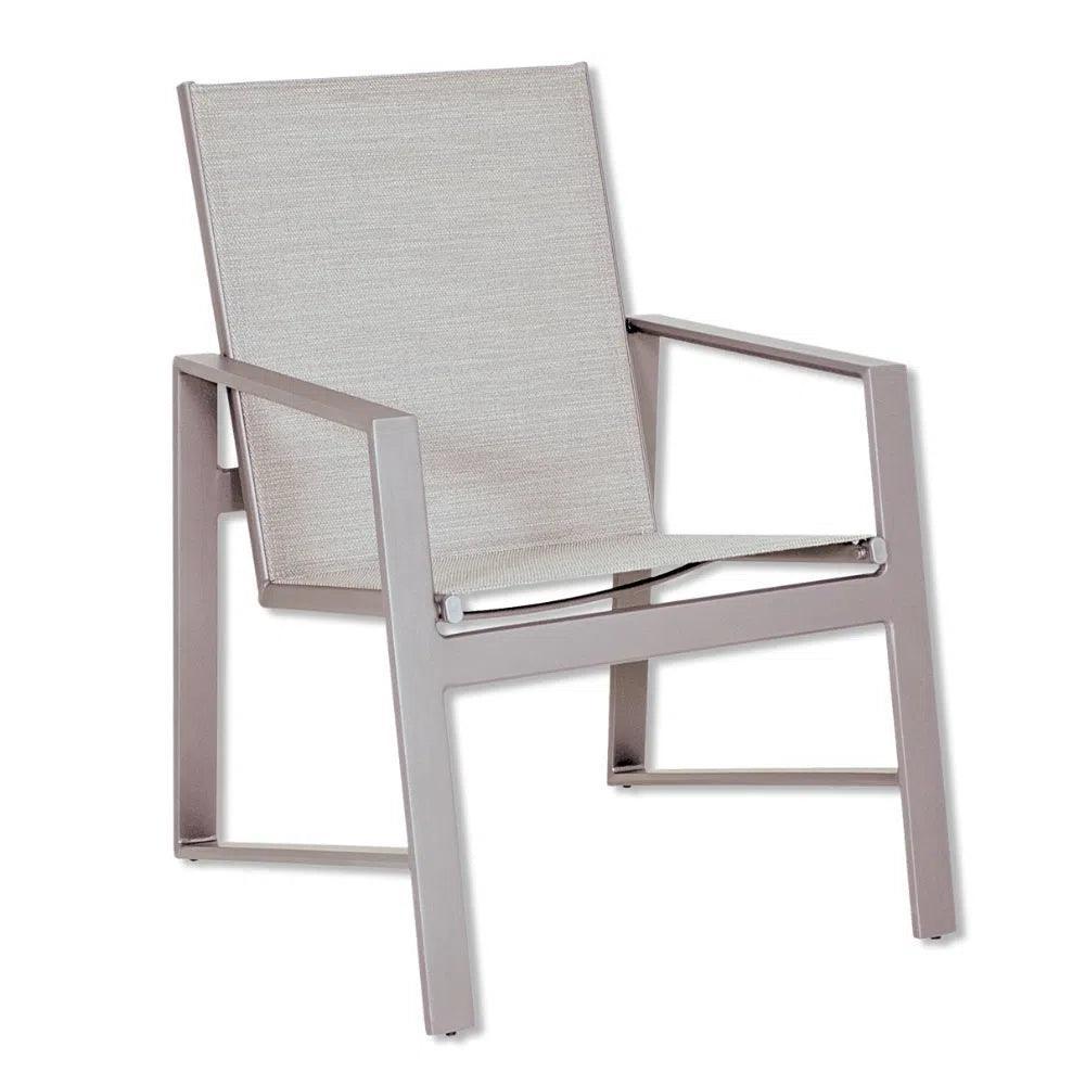 Castelle Prism Sling Dining Chair-Outdoor Dining Chairs-Castelle-LOOMLAN