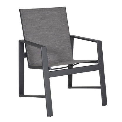 Castelle Prism Sling Dining Chair-Outdoor Dining Chairs-Castelle-LOOMLAN