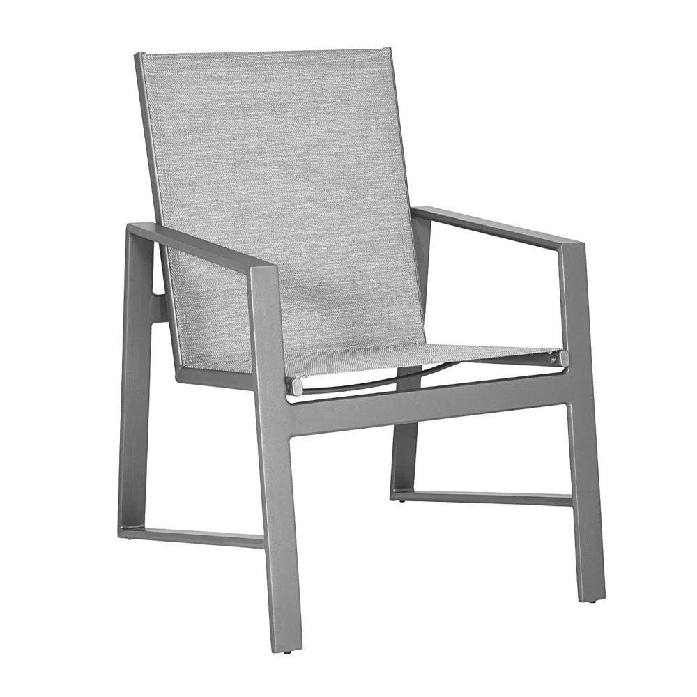 Castelle Prism Sling Dining Chair-Outdoor Dining Chairs-Castelle-LOOMLAN
