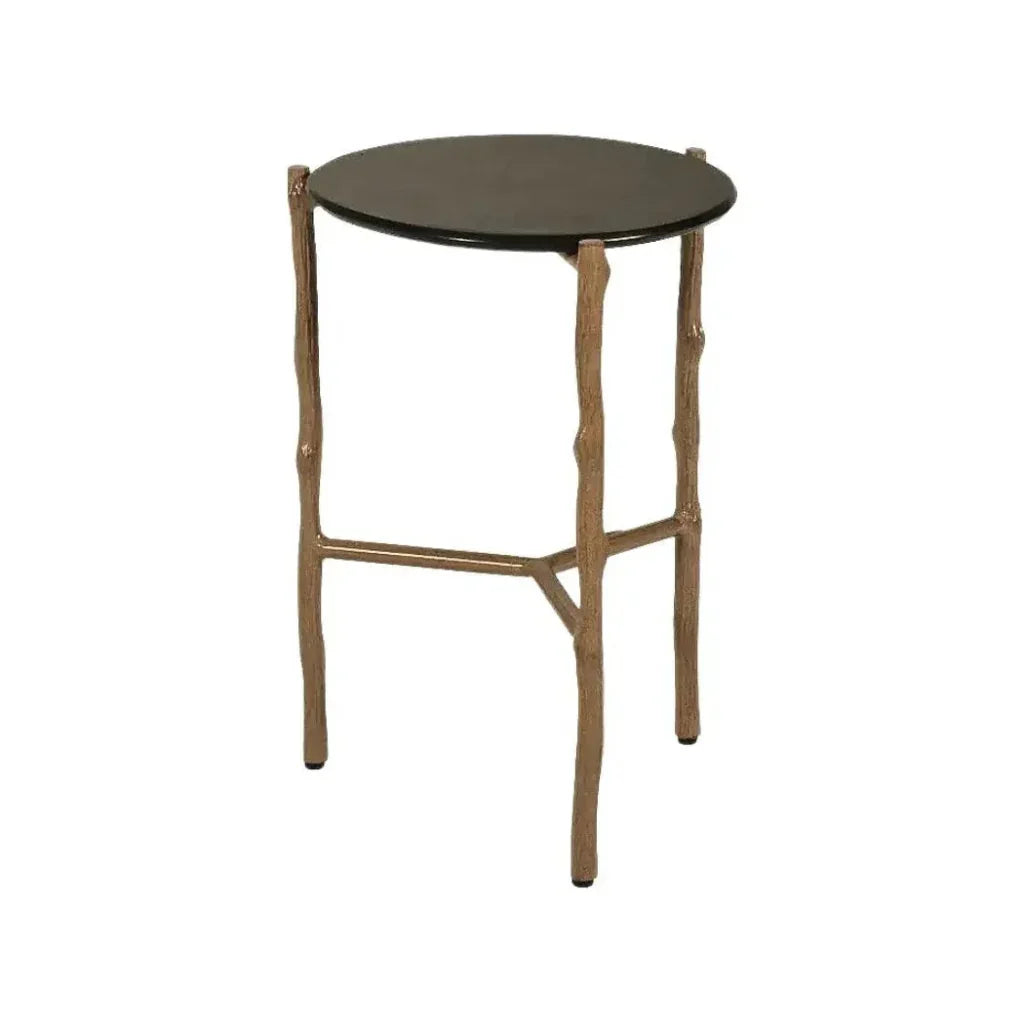 Castelle Twig Legs Aluminum Side Table - LOOMLAN - Castelle - Outdoor Side Tables