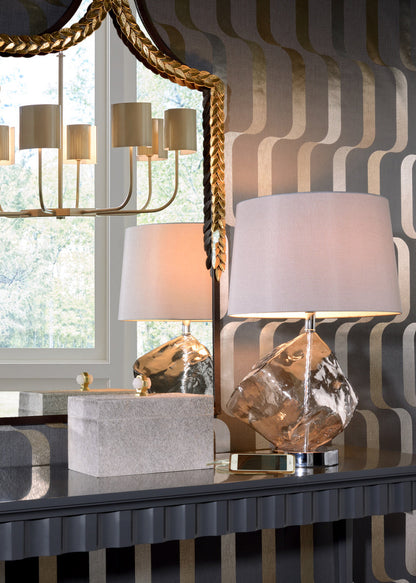 Castle Yard Metal Golden Chandelier