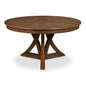Casual Jupe Wooden Round Dining Table-Dining Tables-Sarreid-Large-LOOMLAN