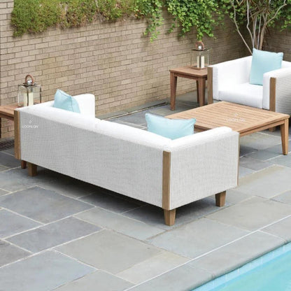 Catalina Sofa All Weather Wicker & Teak Furniture - LOOMLAN - Lloyd Flanders - Outdoor Sofas & Loveseats