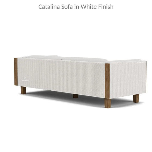 Catalina Sofa All Weather Wicker & Teak Furniture - LOOMLAN - Lloyd Flanders - Outdoor Sofas & Loveseats