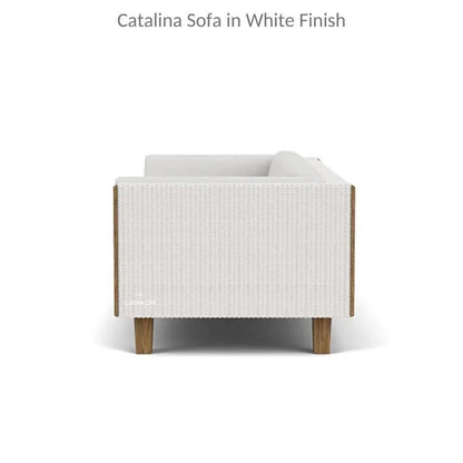 Catalina Sofa All Weather Wicker & Teak Furniture - LOOMLAN - Lloyd Flanders - Outdoor Sofas & Loveseats