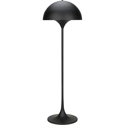Cataracta Floor Lamp, Black Steel-Floor Lamps-Noir-LOOMLAN