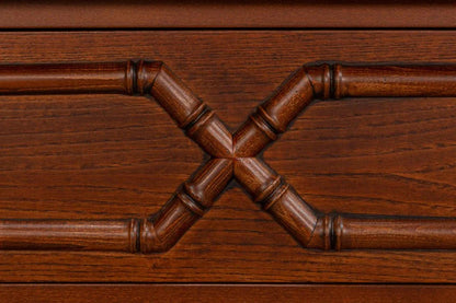 Cayman Wooden Brown Commode Chest - LOOMLAN - Sarreid - Chests