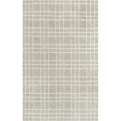 Ceca Wool Brown Hallway Kitchen Runner Rug - LOOMLAN - LOOMLAN - Area Rugs