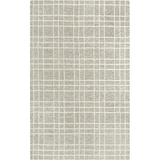 Ceca Wool Brown Hallway Kitchen Runner Rug - LOOMLAN - LOOMLAN - Area Rugs