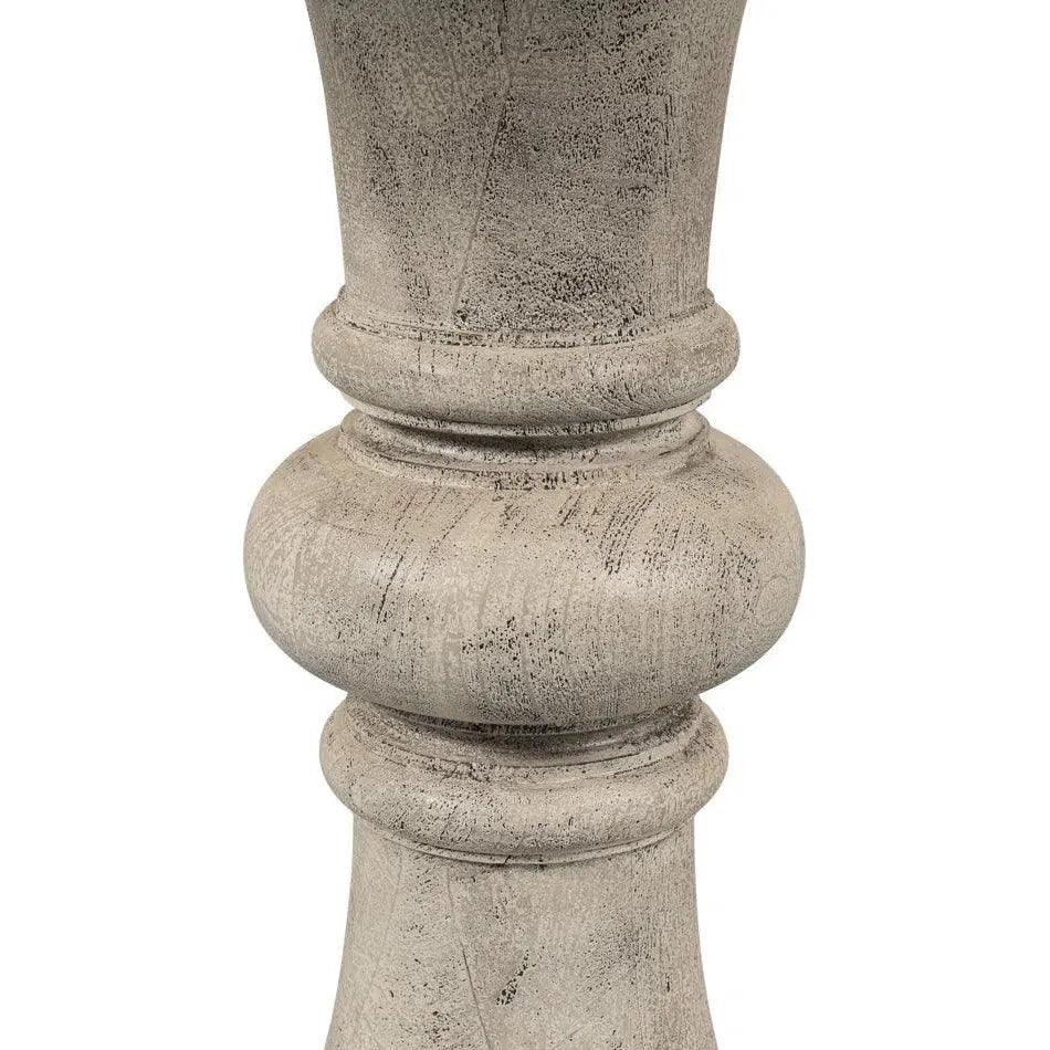 Cecelia Pedestal Table - LOOMLAN - Sarreid - Side Tables
