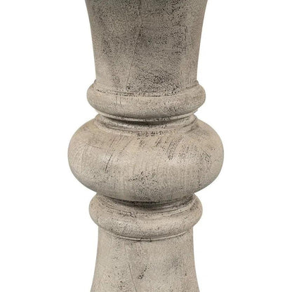 Cecelia Pedestal Table - LOOMLAN - Sarreid - Side Tables