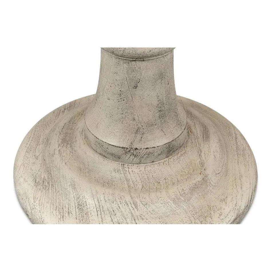 Cecelia Pedestal Table - LOOMLAN - Sarreid - Side Tables