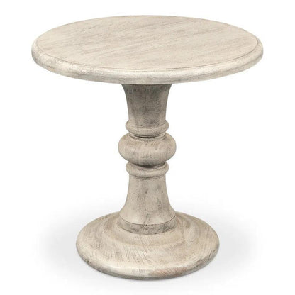 Cecelia Pedestal Table - LOOMLAN - Sarreid - Side Tables