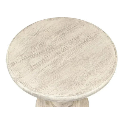 Cecelia Pedestal Table - LOOMLAN - Sarreid - Side Tables