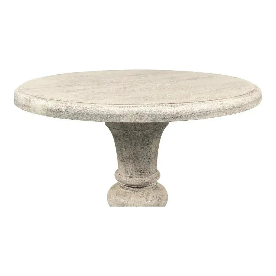 Cecelia Pedestal Table - LOOMLAN - Sarreid - Side Tables