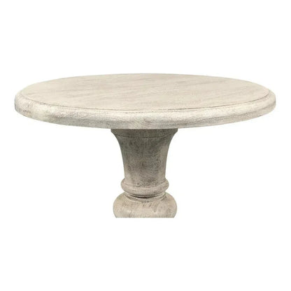 Cecelia Pedestal Table - LOOMLAN - Sarreid - Side Tables