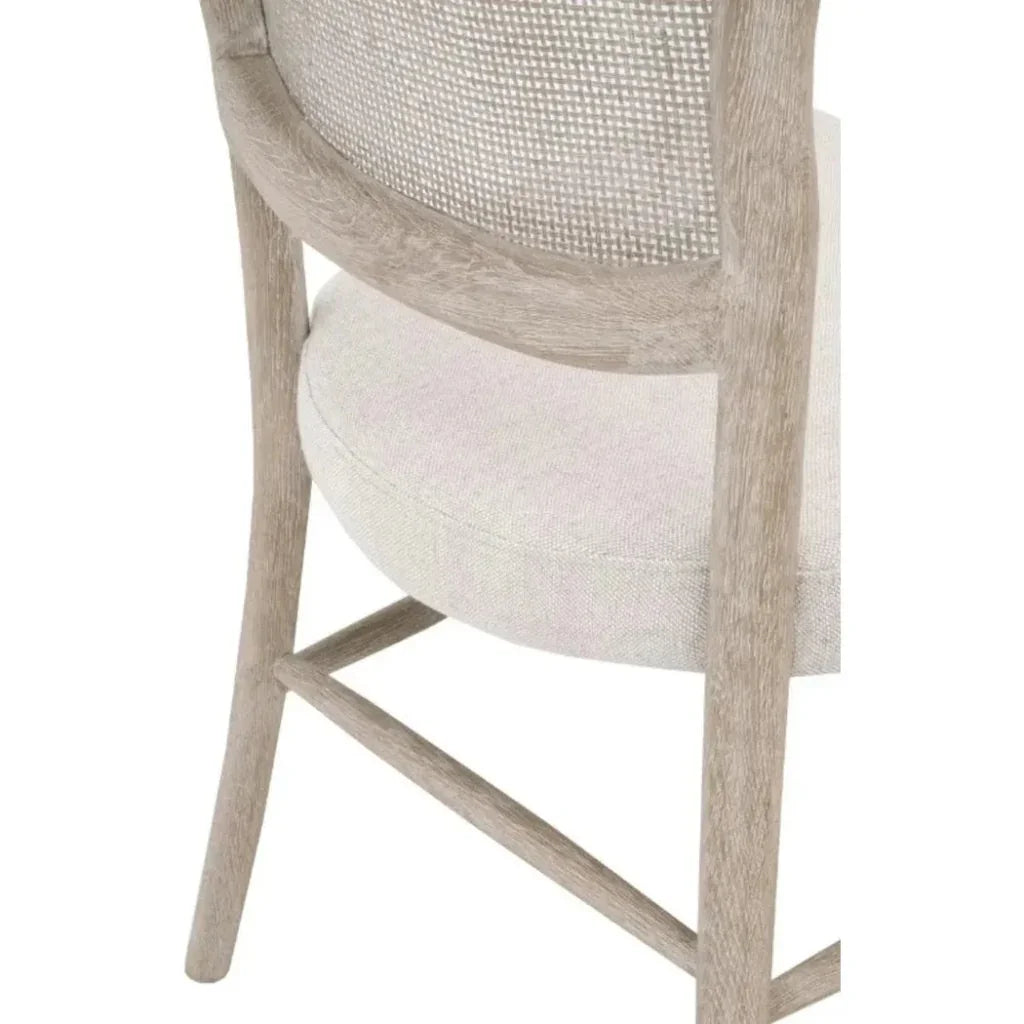 Cela Fabric Armless Dining Chair 2PC - LOOMLAN - Essentials For Living - Dining Chairs