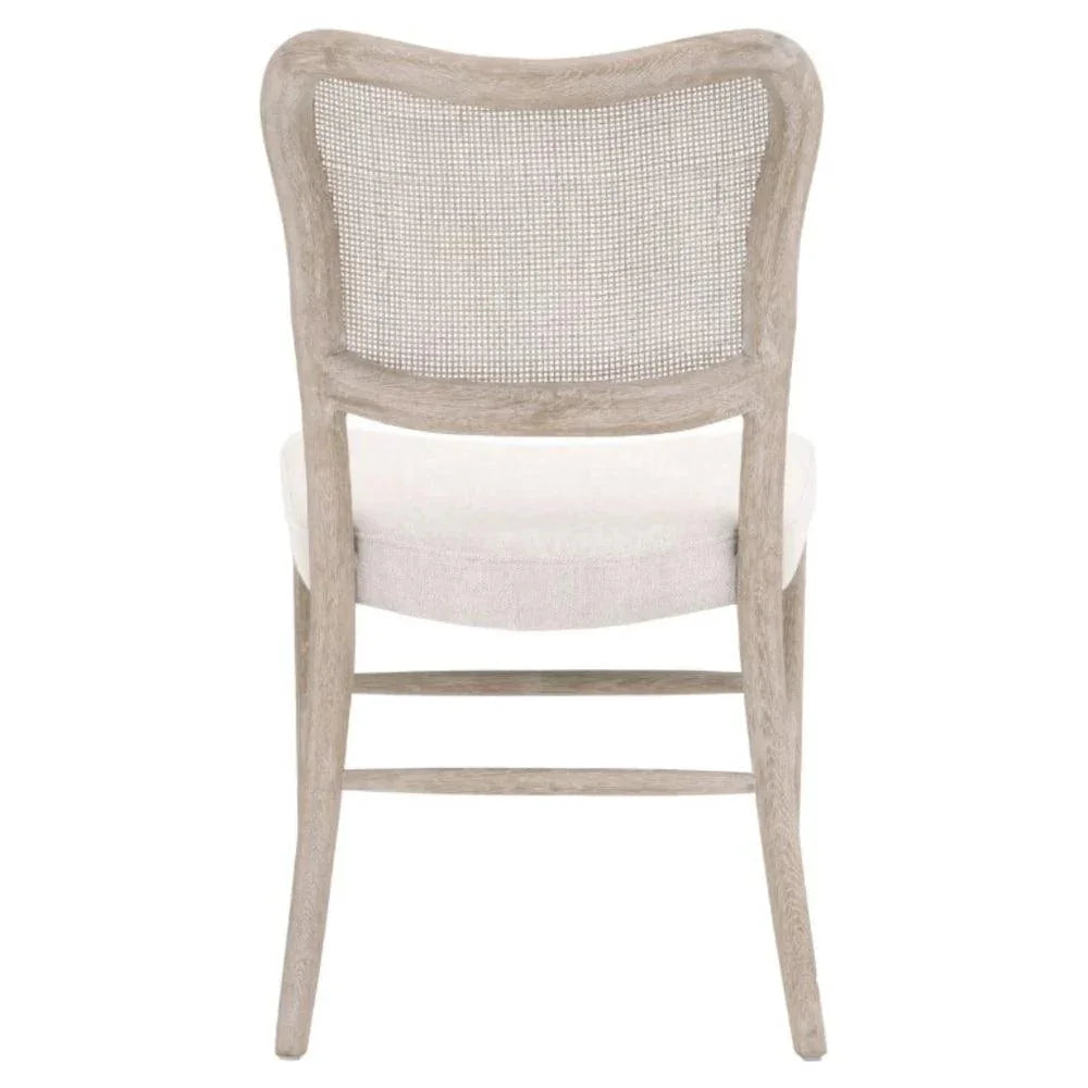 Cela Fabric Armless Dining Chair 2PC - LOOMLAN - Essentials For Living - Dining Chairs