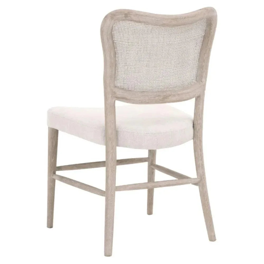 Cela Fabric Armless Dining Chair 2PC - LOOMLAN - Essentials For Living - Dining Chairs