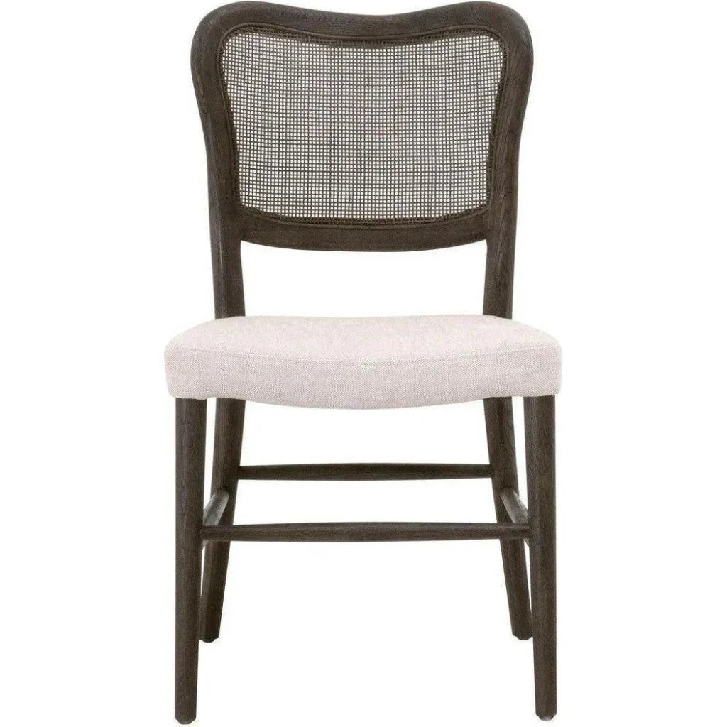 Cela Fabric Armless Dining Chair 2PC - LOOMLAN - Essentials For Living - Dining Chairs